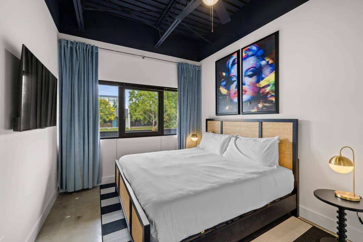Envision the awakening moments bathed in natural sunlight gently filtering through the windows, casting a warm and inviting glow that welcomes a new day.
