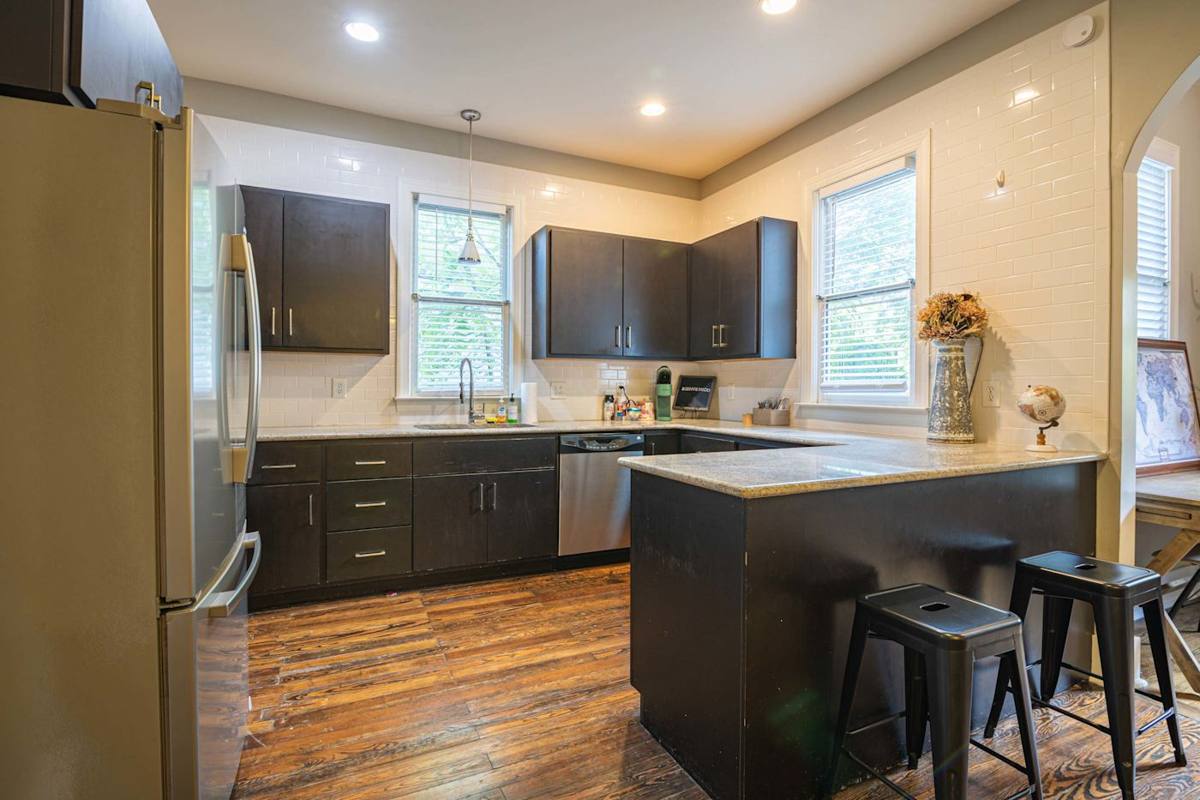Stylish space with sleek appliances and natural light for culinary adventures!