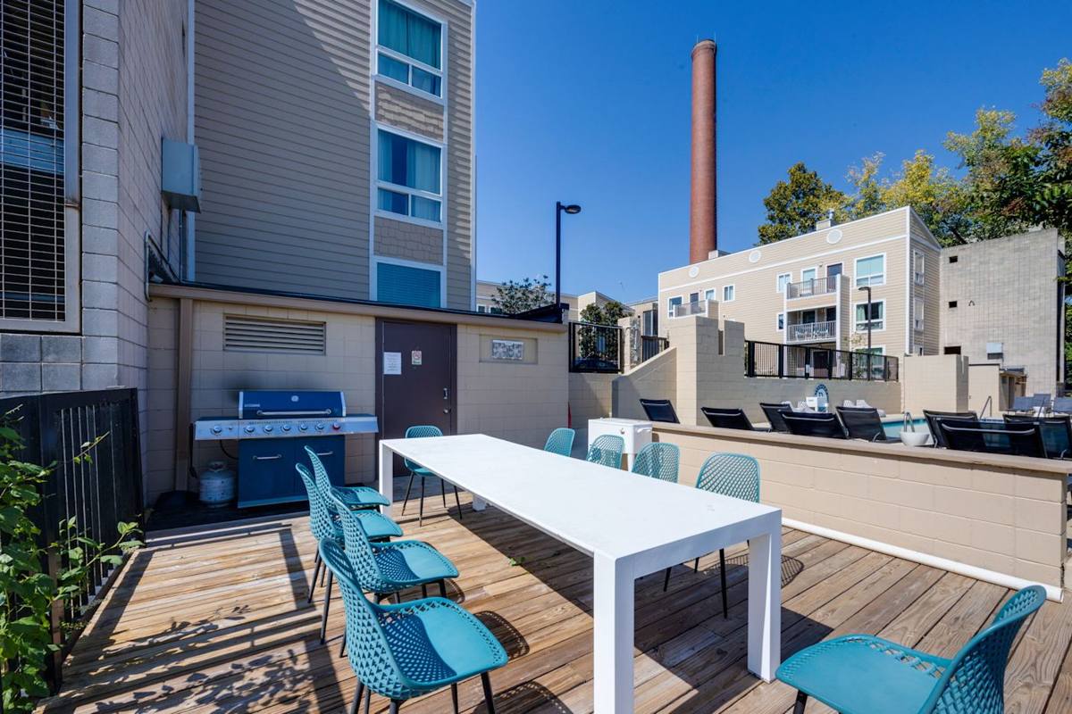 Gather around for BBQs and fun under the Nashville sun! Perfect for group hangs!